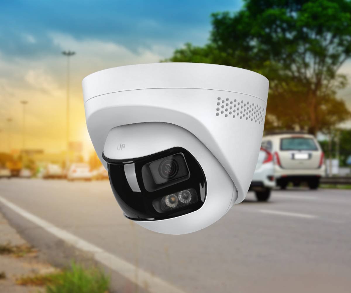 Panoramic ip surveillance