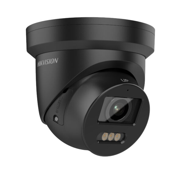 8 MP ColorVu Strobe Light and Audible Warning Fixed Turret Network Camera