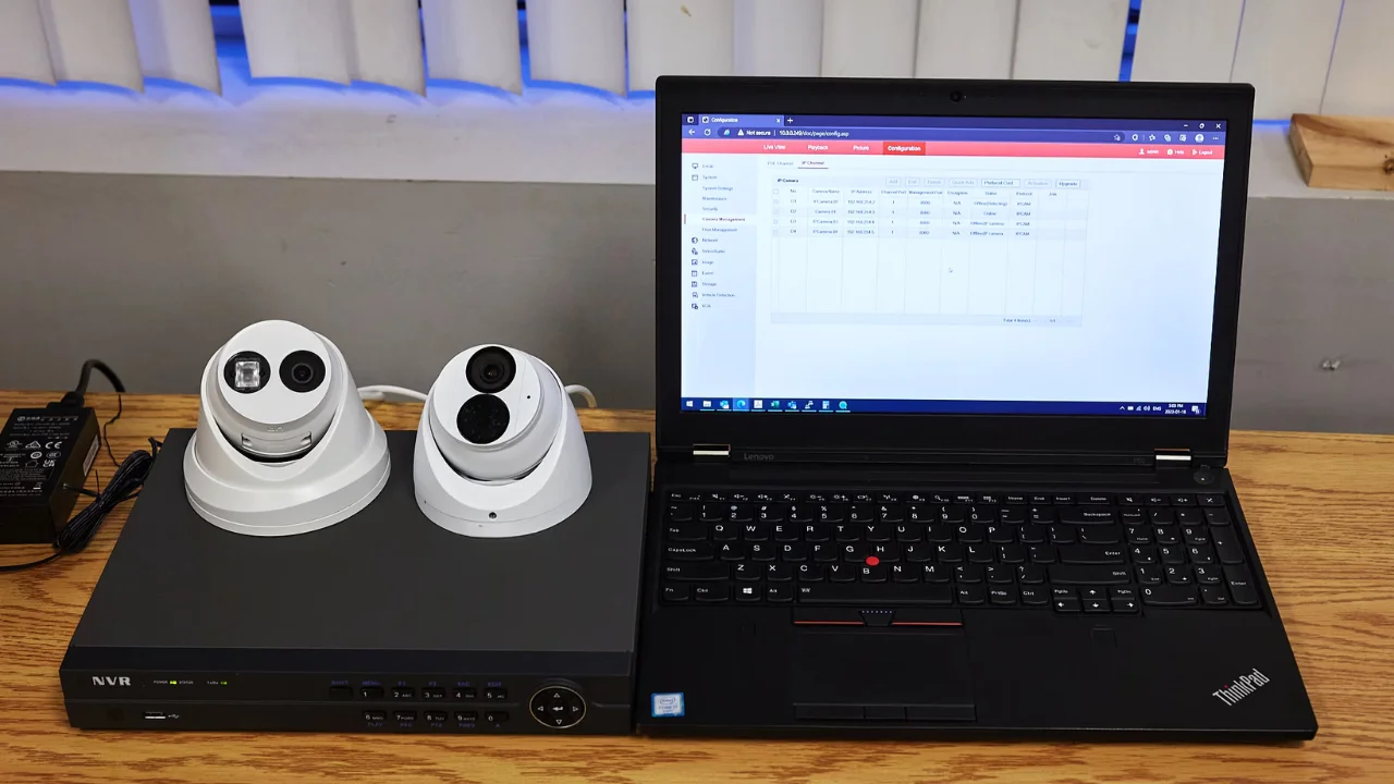 find hikvision camera ip address
